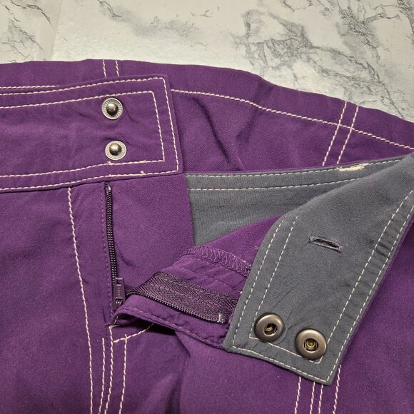 Athleta Whatever Size 4P Deep Purple Pleated Summer Casual Skort - Picture 7 of 11